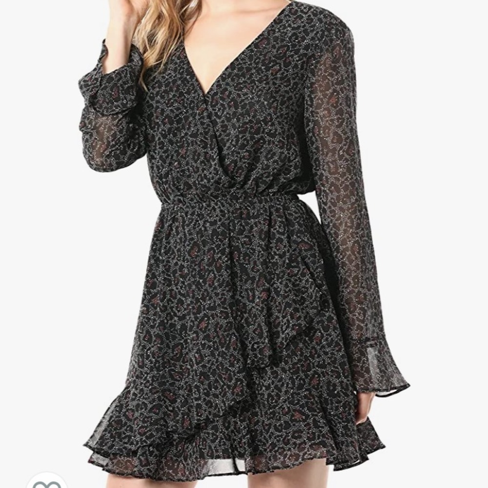 Amity Leopard Print Dress- Cupcakes and Cashmere